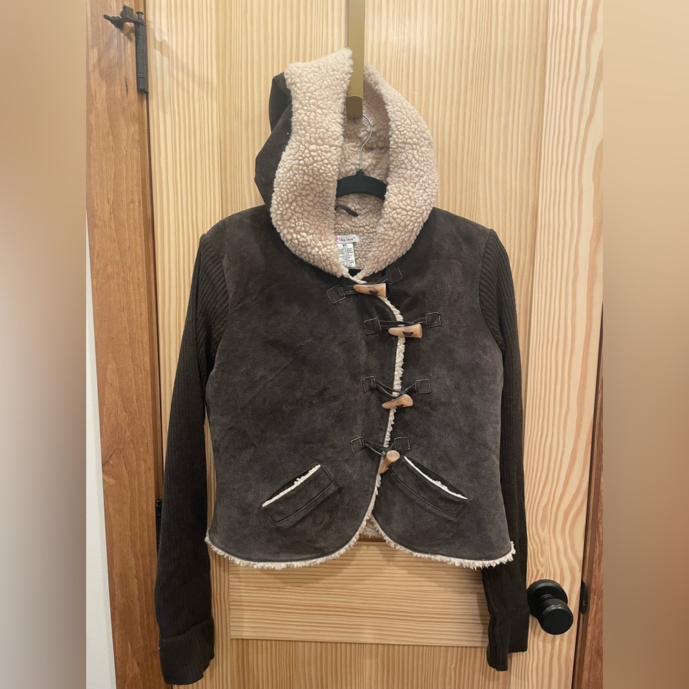 Women's Small Like, Love Suede Jacket